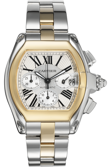 Roadster Chronograph Yellow Gold and Stainless Steel Automatic