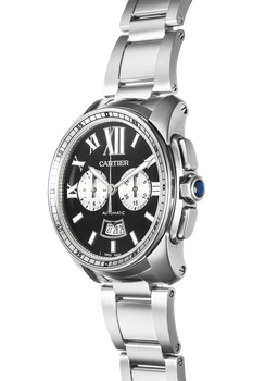 Calibre de Cartier Chronograph Stainless Steel Automatic