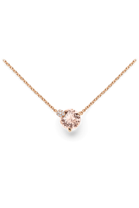 Peekaboo Morganite Neck Pendant