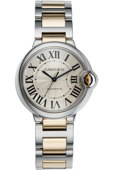 Ballon Bleu Yellow Gold and Stainless Steel Automatic