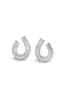 Baguette Love Earrings