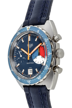 Skipper Chronograph Circa 1970s Stainless Steel Manual