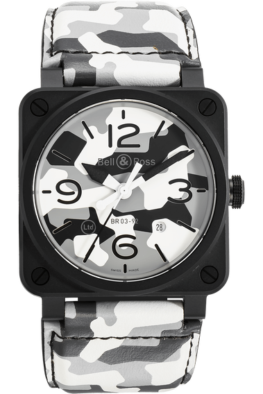 BR 03-92 White Camo Ceramic Automatic