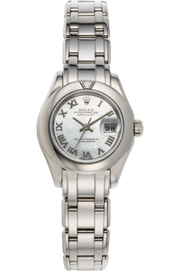 Datejust Pearlmaster White Gold Automatic