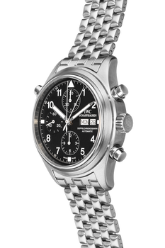 Pilot&#39;s Double Chronograph Stainless Steel Automatic