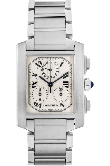 Tank Francaise Chronograph Stainless Steel Quartz