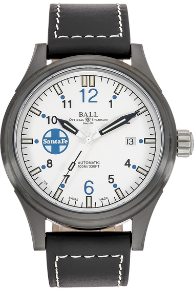 Fireman Santa Fe DLC Stainless Steel Automatic