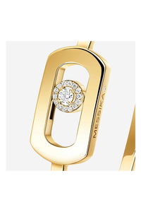 So Move Bangle in Yellow Gold Size M
