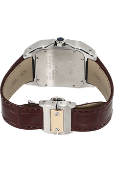 Santos 100 Yellow Gold and Stainless Steel Automatic