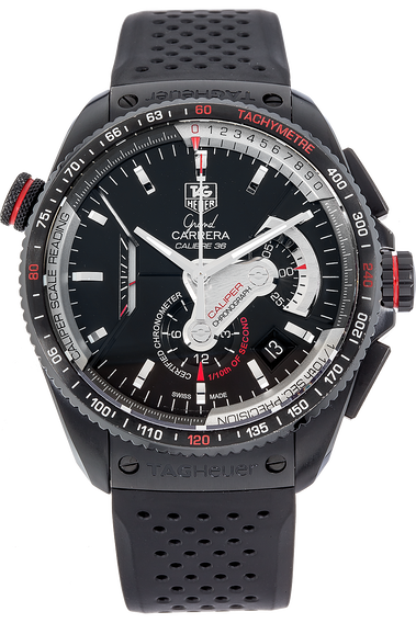 Pre Owned TAG Heuer Grand Carrera Calibre 36 RS Caliper Chronograph PVD Titanium