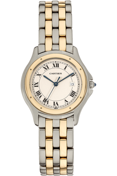 Cougar Yellow Gold and Stainless Steel Quartz
