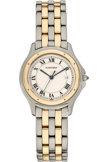 Cougar Yellow Gold and Stainless Steel Quartz