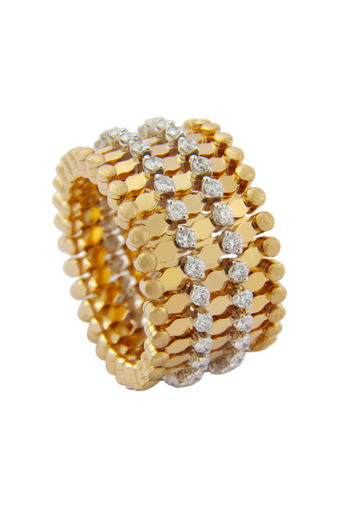 Seven Row Ring Bracelet