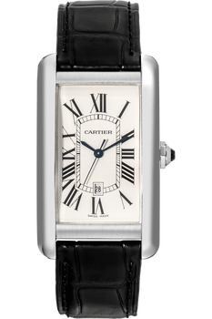Tank Americaine White Gold Automatic