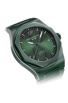 Laureato 38mm Green Ceramic Aston Martin Edition