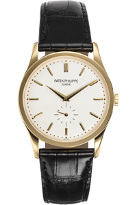 Calatrava Reference 5196 Yellow Gold Manual