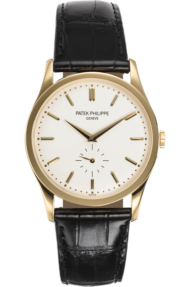 Calatrava Reference 5196 Yellow Gold Manual