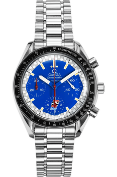 Speedmaster Reduced Michael Schumacher Cart Edition Stainless Steel Automatic