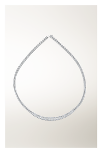Baguette Love Necklace