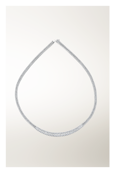 Baguette Love Necklace