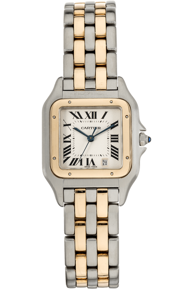 Panthere Yellow Gold and Stainless Steel Quartz