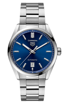Carrera Calibre 5 Automatic Mens Blue Watch