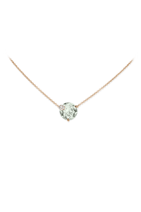 Peekaboo Prasiolite Pendant