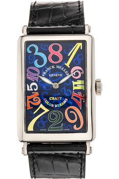 Long Island Crazy Hours White Gold Automatic