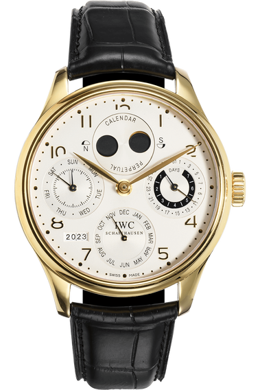 Portuguese Perpetual Calendar Yellow Gold Automatic