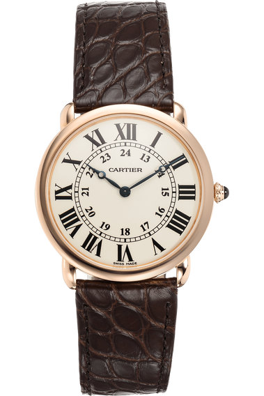Ronde Solo Louis Cartier Rose Gold Manual