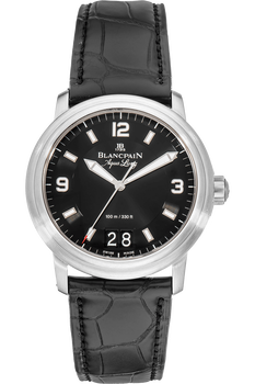 Leman Aqua Lung Large Date Stainless Steel Automatic