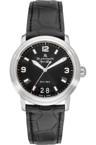 Leman Aqua Lung Large Date Stainless Steel Automatic