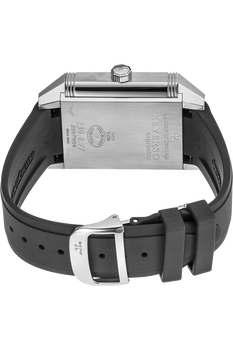 Reverso Squadra Hometime Stainless Steel Automatic