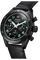 Autavia Calibre Heuer 02 Automatic Mens Black Leather Chronograph