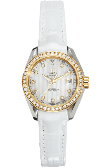 Seamaster Aqua Terra Co-Axial Yellow Gold and Stainless Steel Automatic