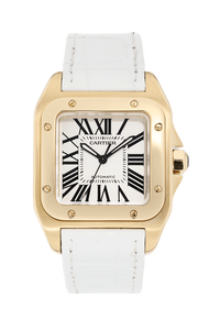 Santos 100 Yellow Gold Automatic