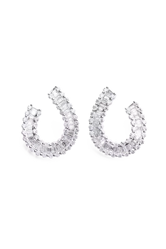 Baguette Love Earrings