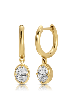 Classic Oval Diamond Bella Huggies