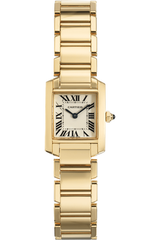 Tank Francaise Yellow Gold Quartz