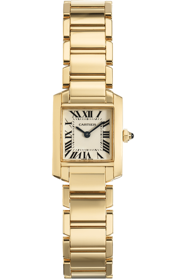 Tank Francaise Yellow Gold Quartz