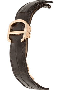 Rotonde Large Date Second Time Zone Rose Gold Automatic