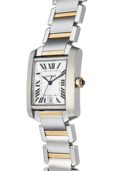 Tank Francaise Yellow Gold and Stainless Steel Automatic