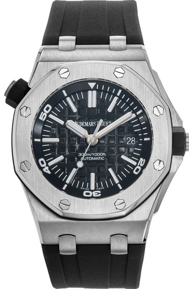 Royal Oak Certified Pre Owned Watch in Silver - Audemars Piguet