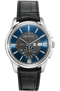 Zenith Winsor Annual Calendar Captain Stainless Steel Automatic