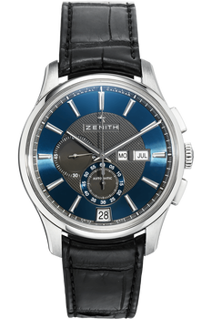 Zenith Winsor Annual Calendar Captain Stainless Steel Automatic