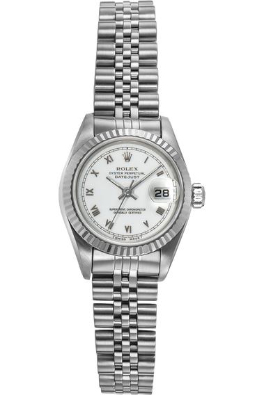 Datejust Circa 1987 White Gold and Stainless Steel Automatic