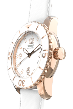 44mm 3-Hand Rose Gold