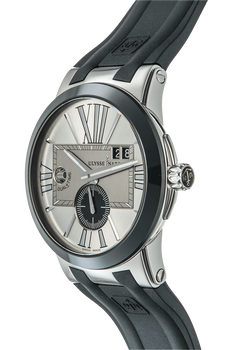 Executive Dual Time Ceramic and Stainless Steel Automatic