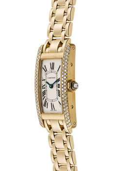 Tank Americaine Yellow Gold Quartz