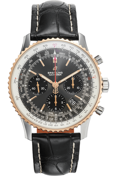 Navitimer Rose Gold and Stainless Steel Automatic